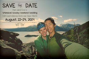 Wedding Save the Date - Whimsical Woodsy Wedding
