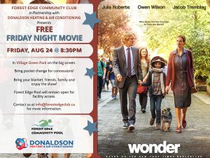 Free Friday Night Movie poster for Wonder