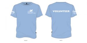 Volunteer tshirt design with pool logo and century 21 logo