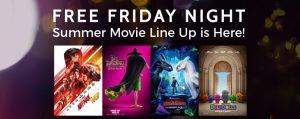 website banner for Free Friday Night Movies